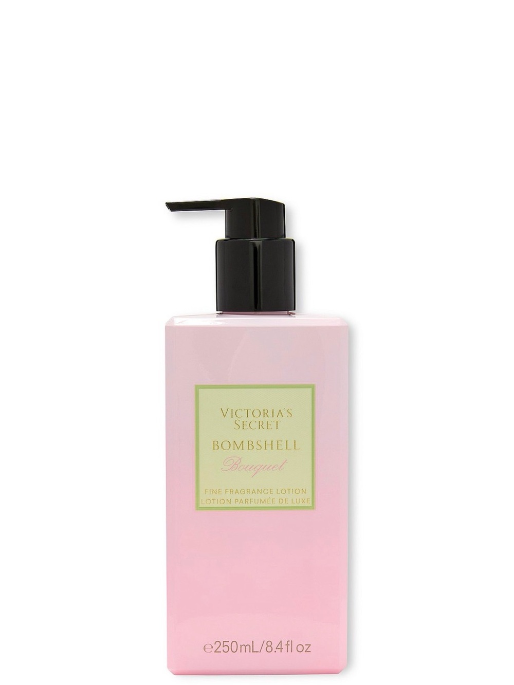 Victoria's Secret Pink Bombshell Bouquet Lotion with Black Pump